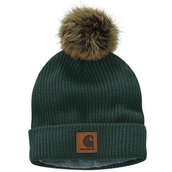 Carhartt Beanie Elm Carhartt Lime Green Knit Beanie Hat Unisex - A18 | eBay main image 2